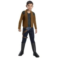 Star Wars Story Han Solo Deluxe Boy's Halloween Fancy-родни костюм за дете, m