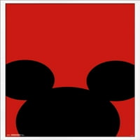 Disney Mickey Mouse - минималистични уши стена плакат, 22.375 34