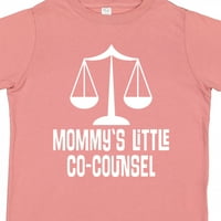 Мастически адвокат мама Little Co Advel Gift Toddler Boy или Thddler Girl тениска