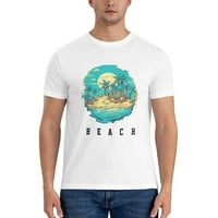 Графични тийнейджъри плаж Лятна тениска с къс ръкав на Гилдан