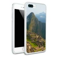 Machu Picchu Inca City Ruins в Cusco Peru Защитен тънък хибриден каучуков калъф за броня за Apple iPhone 7+ Plus
