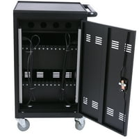 Мобилна количка за зареждане и шкаф за таблети лаптопи 30-нива