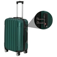 Многок 3-инчов багаж, пътуващ багаж, преносими чанти за багаж с голям капацитет за пътуване, куфар за складиране с колела, 20 +24 +28