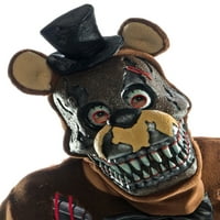 Пет нощи в Freddy's - Кошмар Фреди за възрастни PVC маска с един размер