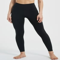 Uncia Active Women's гамаши с висока талия йога панталони с високо разтягане мека четка тъкан безпроблемно контролиране на корема Компресия на активно облекло в комфорт