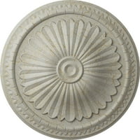 Екена мелница 15 од 3 4 П Алекса таван медальон, ръчно рисуван съд от сметана пращене