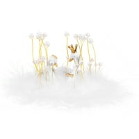 Комплект от арматурно табло орнамент сладък лебед фигури Направи си миниатюрни лебедови фигурки Декорация