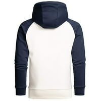 Мъжки Екипажа врата тениска Плътен цвят Случайни Дълъг ръкав Мода спортен пуловер Топ памук риза