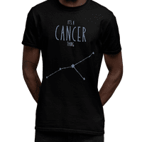 Kimaran Zodiac 4-ти астрологичен знак Рак тениска Тениска Униза с къси ръкави Графичен тройник Това е рак
