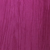 Ultimate Textile Crinkle Taffeta - Правоъгълна покривка на Delano - за купон, сватба, домашно хранене, употреба на хотел и кетъринг, розово Fuchsia