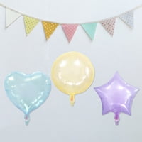 50Count сватбени балони за многократна употреба балон романтичен алуминиев филм празничен асортиран балон с форма на балон