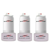 Докоснете Basecoat Plus Clearcoat Plus Primer Spray Paint Kit, съвместим с черната мъгла Метален Daybreak Thor Motor Coach