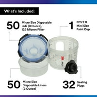 PPS серия 2. Системен комплект за пръскане на чаша, 26328, микро, филтър за микрона, комплект