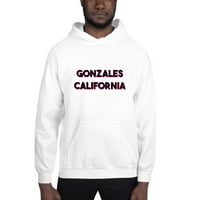 Два тона Gonzales California Hoodie Pullover Sweatshirt от неопределени подаръци