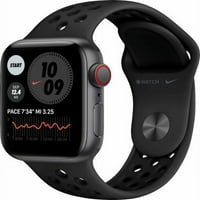 Гледайте Nike SE Space Grey Aluminium Case с антрацит Black Nike Sport Band GPS + Cellular Myyu2ll a