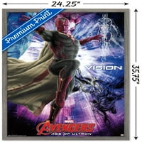 Marvel Cinematic Universe - Avengers - Age of Ultron - Vision Wall Poster, 22.375 34