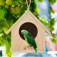ouhuon с голямо гнездо до къща къща птица къща птица къща птиче птица bo дървена кутия