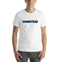 2xl Tri Color Homestead Памучна тениска с къс ръкав от неопределени подаръци