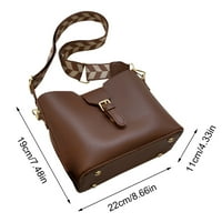 Дамски чанти голям капацитет единична чанта за рамо модерен наклонен комплект чанта за рамо