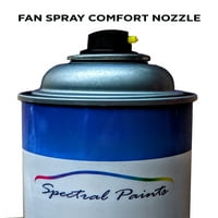 Спектрални бои Съвместим заместител на Ford Ccuewta Blue Candy Tint Metallic: Oz. Грунд, основна и прозрачна сензорна боя за спрей