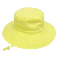 Бебешка кофа шапка kids слънцезащитен крем на открито шапки масивна цветна шапка Университет плажна риболовна шапка за 0-8y ， ， khaki