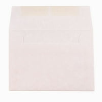 Хартия 4 бара пликове за покани за пергамент - - Розово рециклирано-насипно 1000 кашон