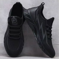 dmqupv мъже ежедневни кожени обувки ботуши ежедневни обувки спортни обувки за мъже обувки мъжки ежедневни платни обувки фиш на обувки черно 7.5