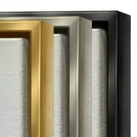 Ступел индустрии Червен Омбре октопод пипала ретро ротационен телефон графично изкуство металик злато плаваща рамка платно печат стена изкуство, дизайн от Амели Лего