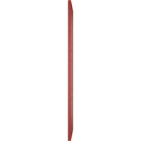Екена Милуърк 18 в 66 з вярно Фит ПВЦ хоризонтална ламела модерен стил фиксирани монтажни щори, огън червено