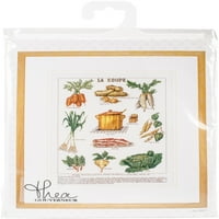 Thea Gouverneur Counted Cross Stitch Kit 14 x19.25 -La супа на AIDA