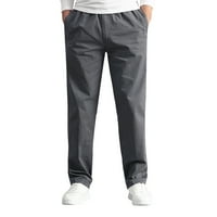 Мъжки панталони на Zuwimk, мъжки флаг Ripstop Tactical Pants Леки туристически панталони с многобройни панталони с мулти джобове Водоустойчиви B, XL