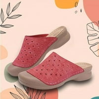 pafei tyugd жени летни сандали удобни джапанки плажни клинови сандали бохемия причинно