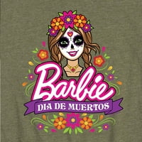 Барби - Диа де Муертос - Графична тениска за малко дете и младежки