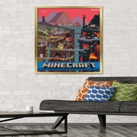 Minecraft - Плакат за кубче за стена, 22.375 34