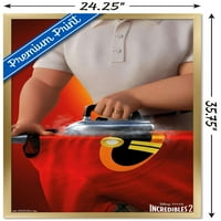 Disney Pixar The Incredibles - Плакат за гладене на стена, 22.375 34