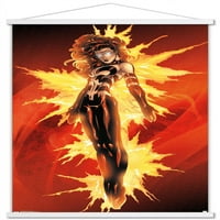 Marvel Comics - The X -Men: Dark Phoeni - Стенски плакат на Team с дървена магнитна рамка, 22.375 34