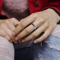 Wiuurtly пръстени за тийнейджъри прост титаниев стоманен пръстен за женски пръстен анимационен филм сладък бижута пръстен