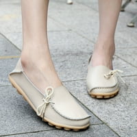 дамски сандали с ток дамски кожени ежедневни ежедневни дамски обувки Ежедневни обувки бежови 5.5