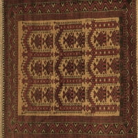 Ahgly Company Indoor Rectangle Southwestern Brown Country Country Rugs, 8 '12'
