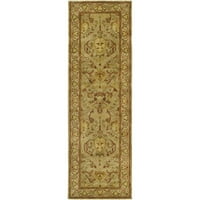 Персийска легенда ПЛ819Г ръчно изработен Мос бежов килим
