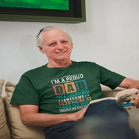 Горд татко на лекарска тениска за лекар -изображения от Shutterstock, мъжки среден