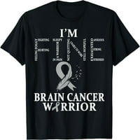 Мозъчен рак воин Аз съм добре тениска
