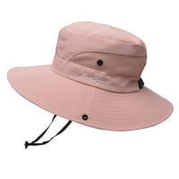 Шапки за жени женски хвощ слънчева шапка uv защита сгъваема мрежа широка брищна риболовна шапка fragarn
