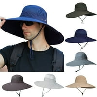 Супер широк ръчен слънчев шап50+ водоустойчива шапка на кофа за риболов, туризъм, къмпинг пиншуи