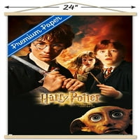 Хари Потър и камерата на тайните - Меч един лист стенен плакат с дървена магнитна рамка, 22.375 34
