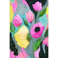 Мармонт хил смели цветя от Джил Ламбърт живопис печат върху увито платно