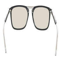 Gucci GG0842S- Черни квадратни слънчеви очила