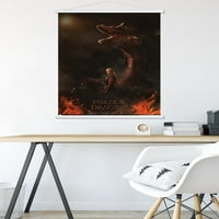 Къща на дракона - Daemon Dragon One Shit Shall Poster с магнитна рамка, 22.375 34