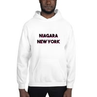 2xl два тона Ниагара Ню Йорк Суичър с пуловер от неопределени подаръци