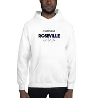 3XL TRI Color Roseville California Hoodie Pullover Sweatshirt от неопределени подаръци